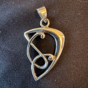 SOLD Celtic//Irish sterling Silver pendant